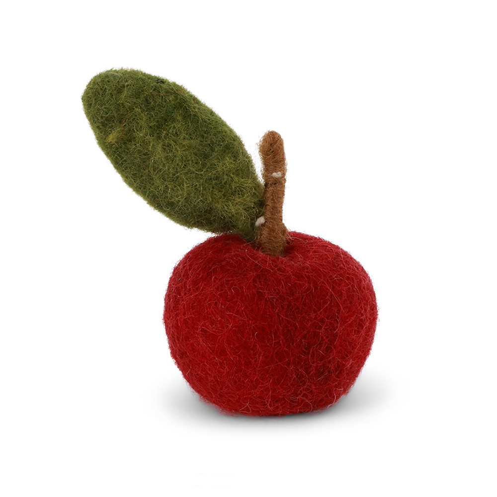 丹麥Gry&Sif 聖誕掛飾-Apple-Dark Red(12125)