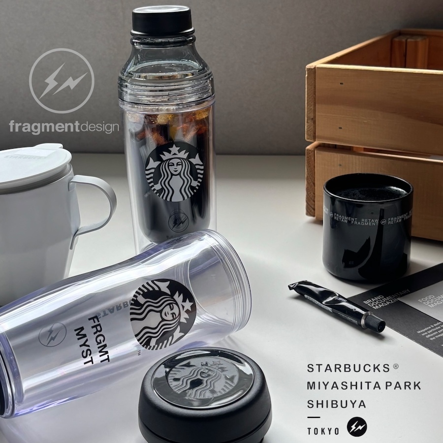 |🇯🇵聯乘系列發售| Starbucks x fragment 日本限定店點 閃電 保溫杯/透明隨行杯