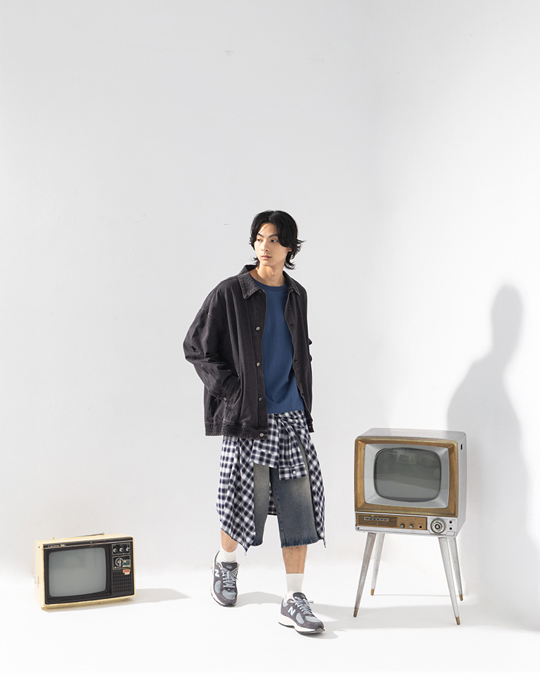 Men's Retro Washed Denim Capri Pants - Light Blue S-XL【04011848】in stock+pre-order