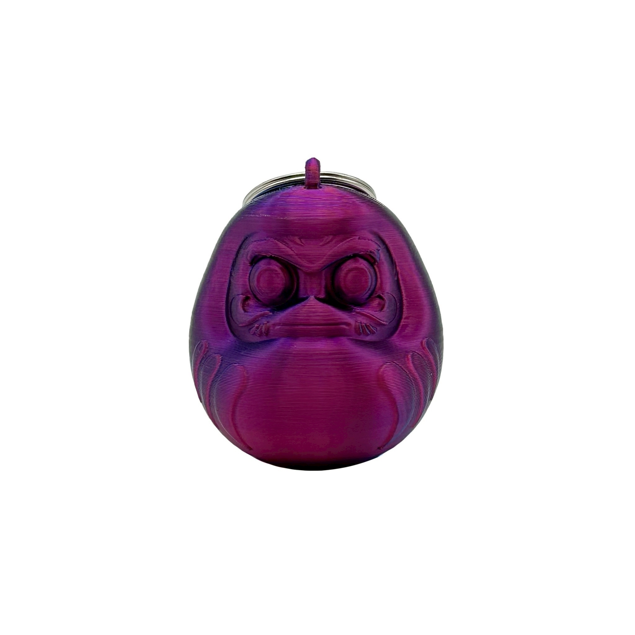 XCTRL 3D打印達摩鑰匙圈-藍紫