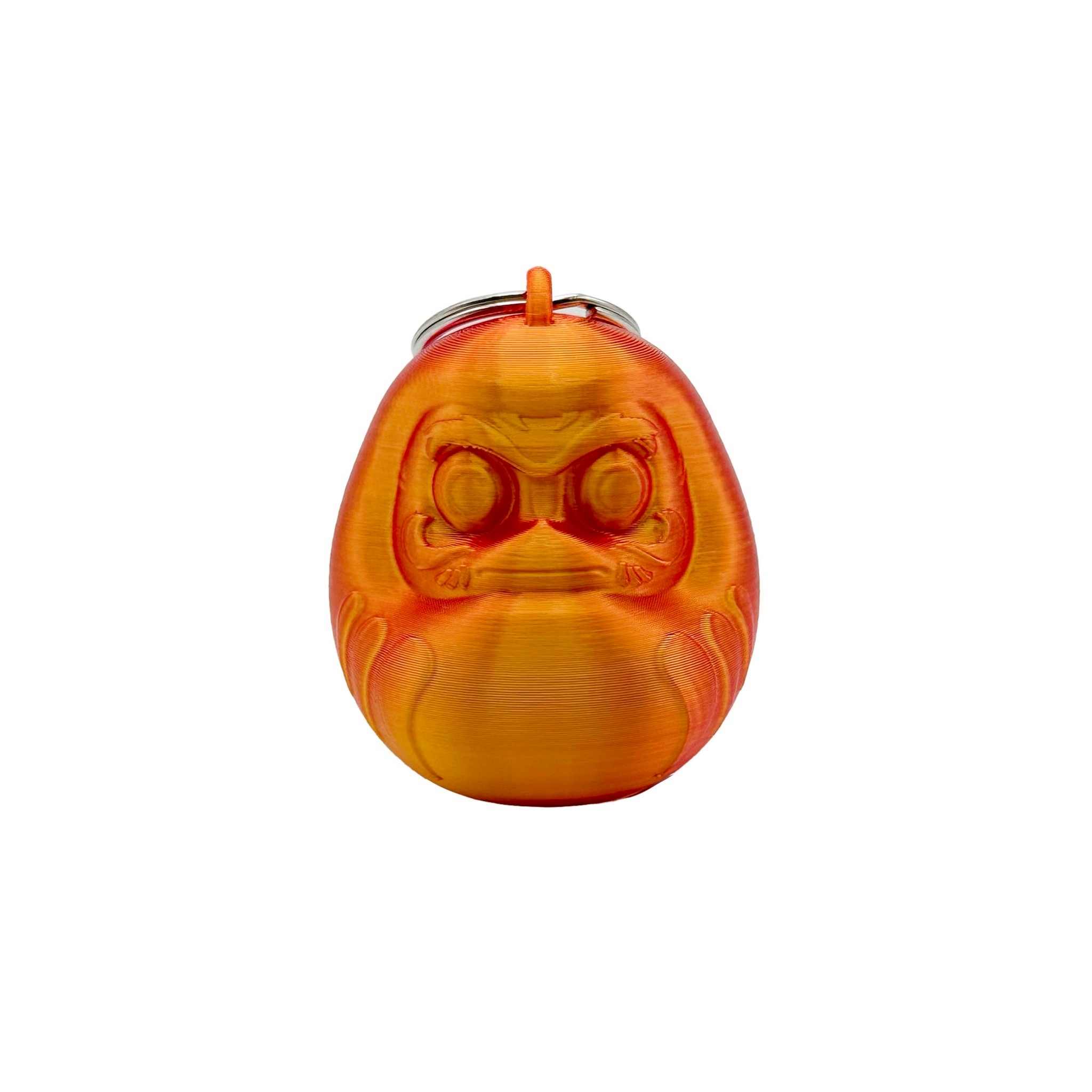 XCTRL 3D打印達摩鑰匙圈-紅金