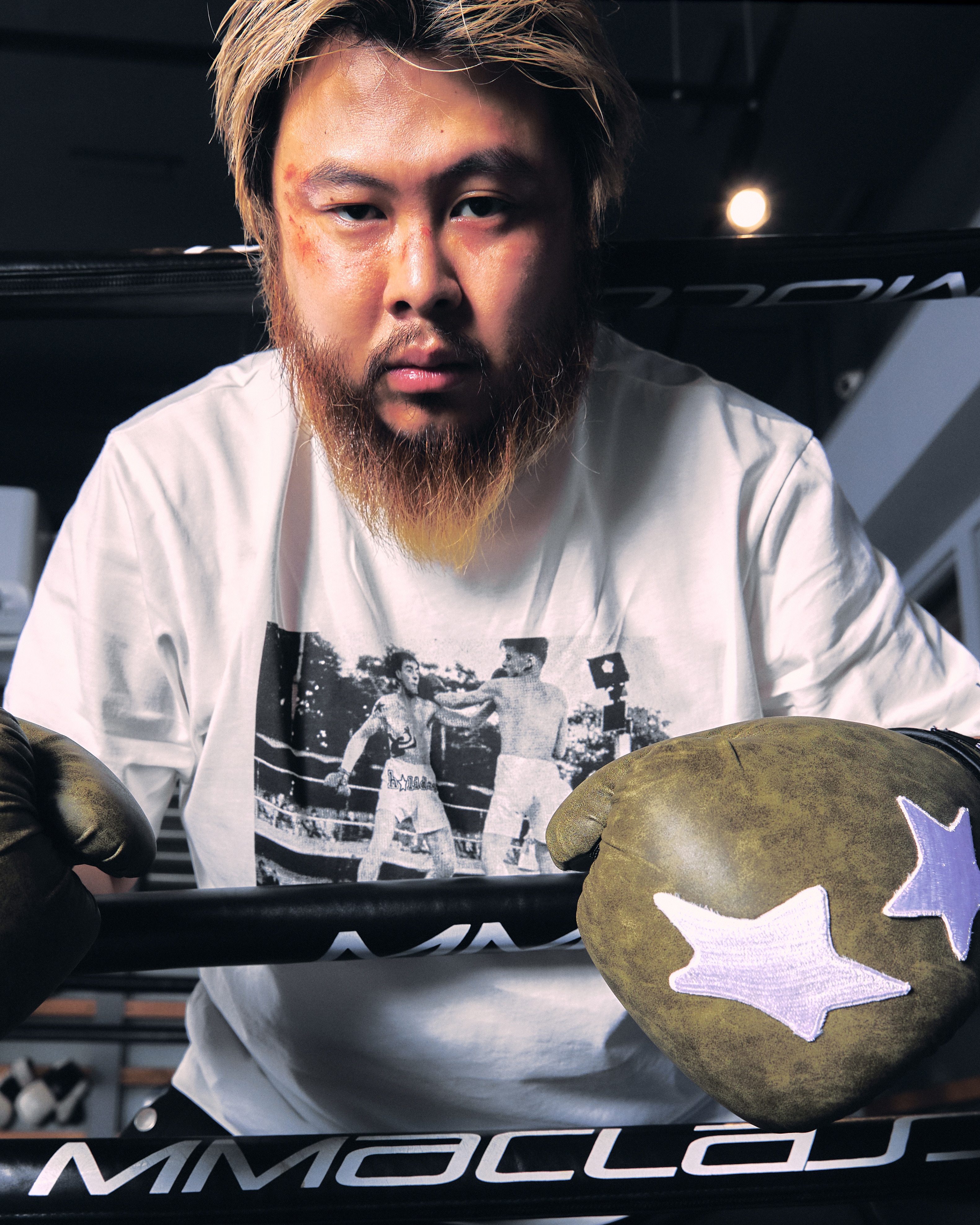 PLATEAU STUDIO｜Boxing Photo Tee (White)