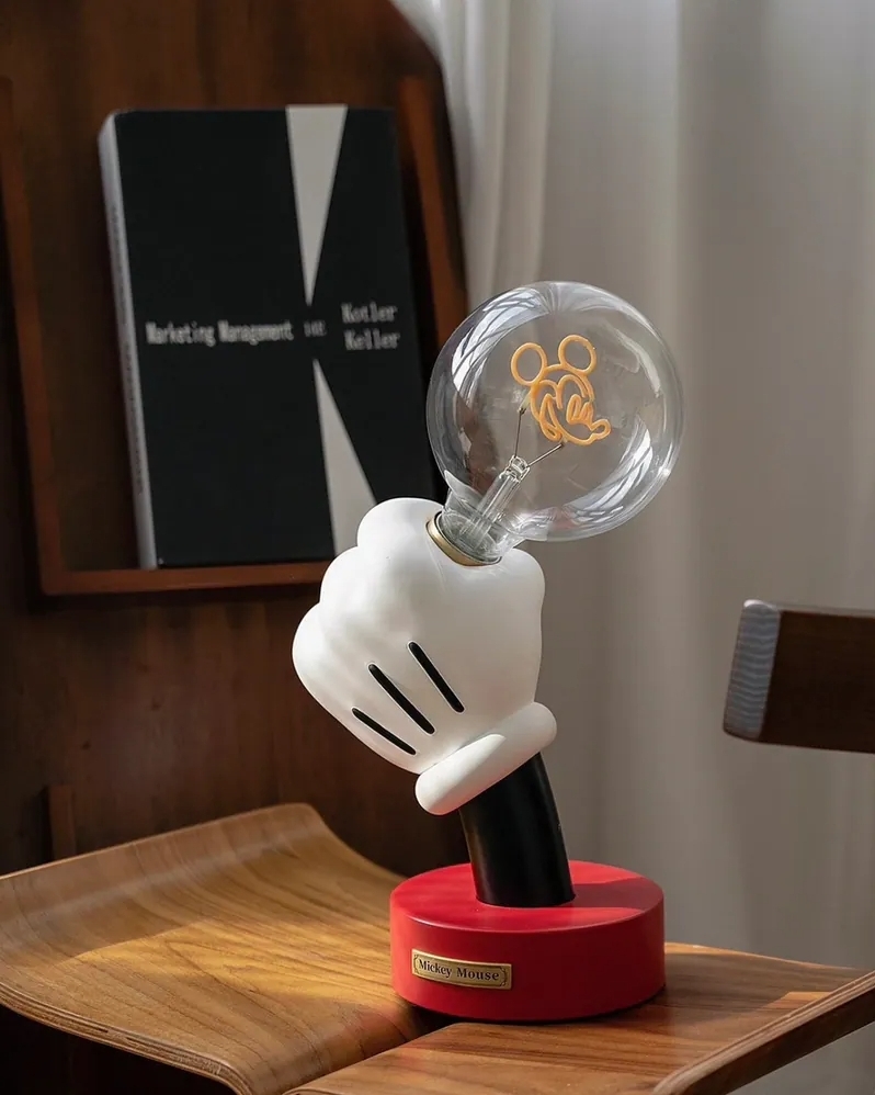正版授權 Fantax Sunday Home 迪士尼 米奇手燈 無線夜燈 台燈
