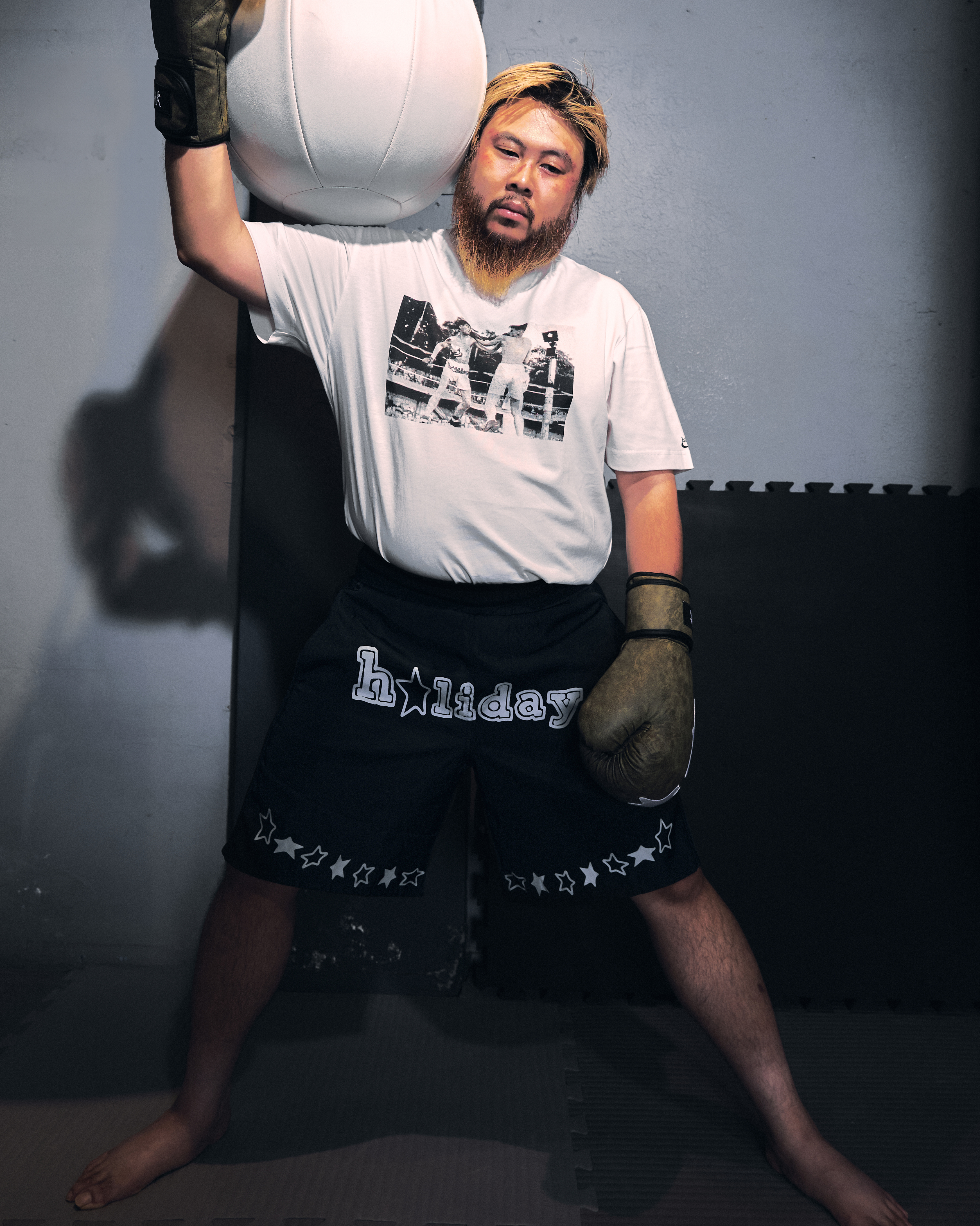 PLATEAU STUDIO｜Boxing Training Shorts (Black)