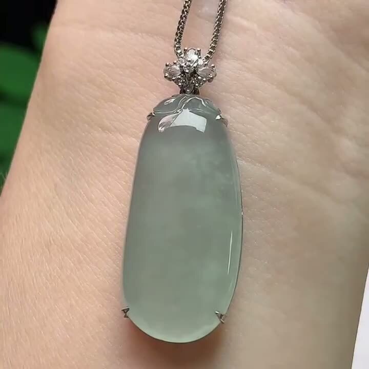 翡翠冰種福瓜,天然翡翠A玉, 緬甸玉, Jade, Jadeite