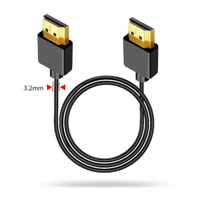 HDMI 2.0傳輸線 4K 公轉公 20cm,線寬