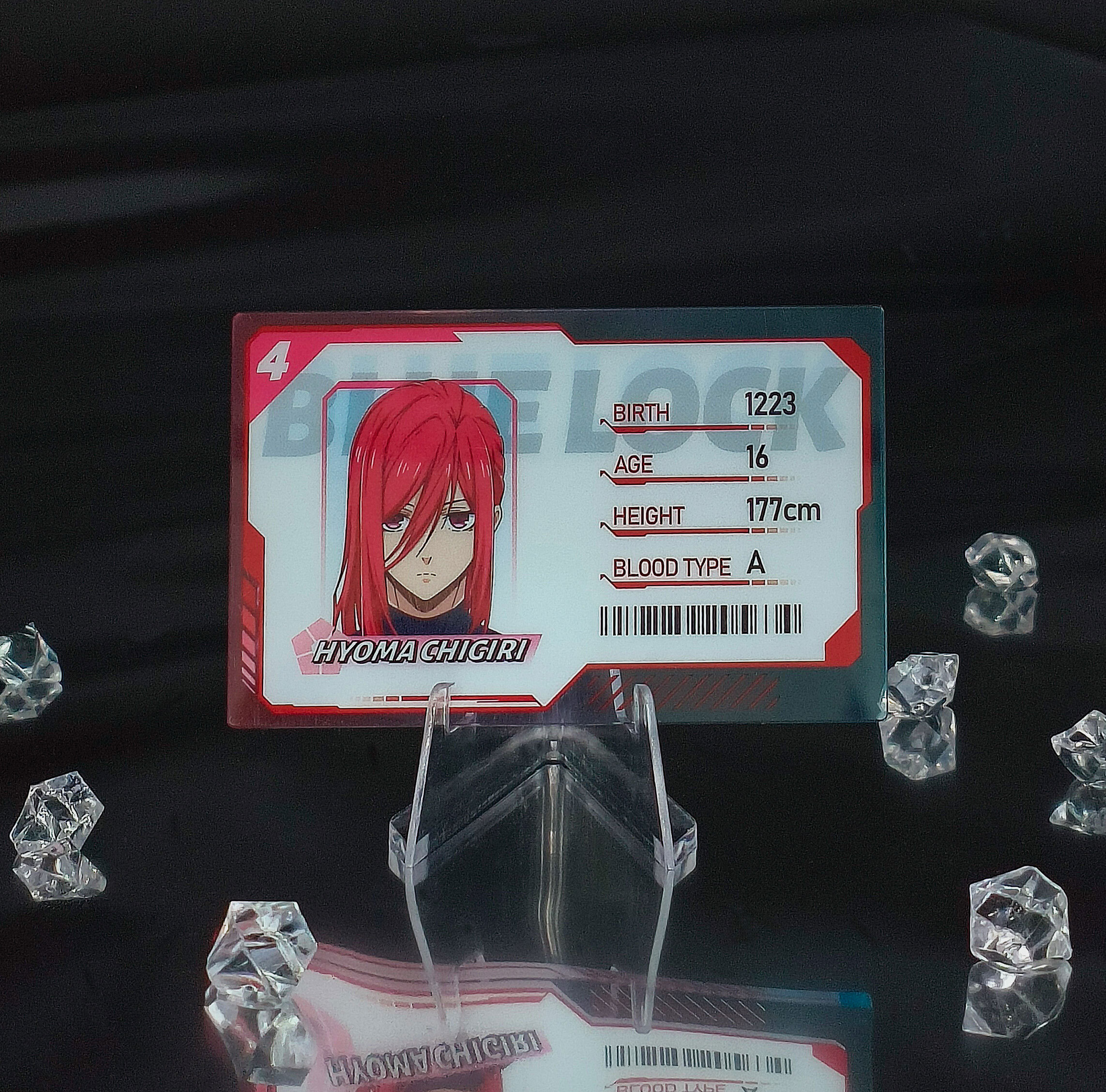 藍色監獄-壓克力球員卡-千切豹馬