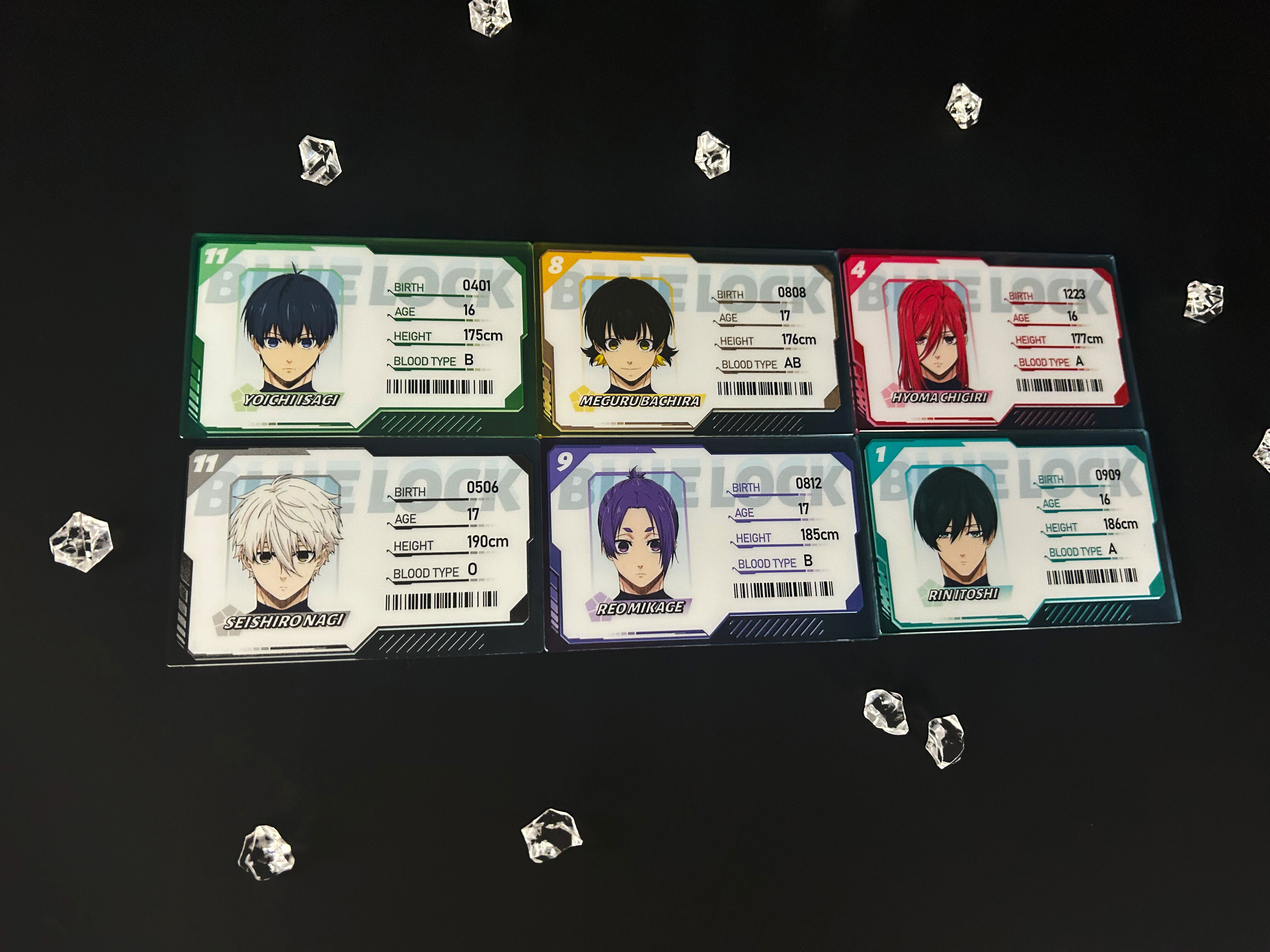 藍色監獄-壓克力球員卡-千切豹馬