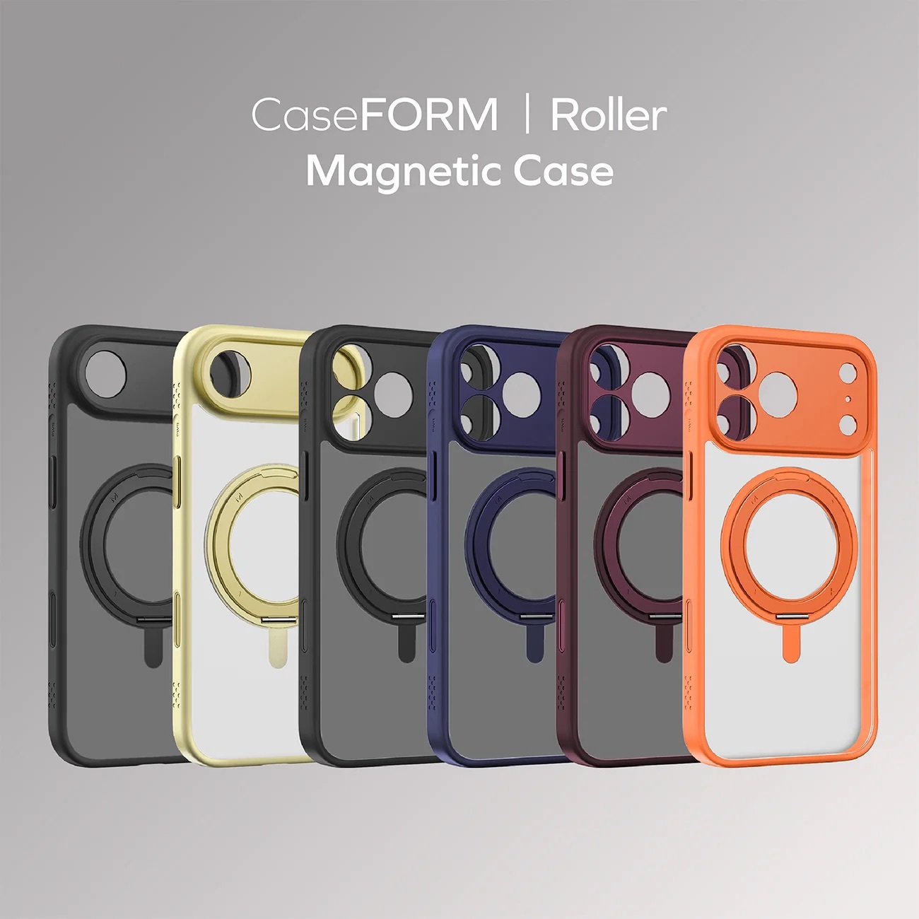 CaseForm Roller 磁吸保護殼 iPhone 17 Pro / Pro Max