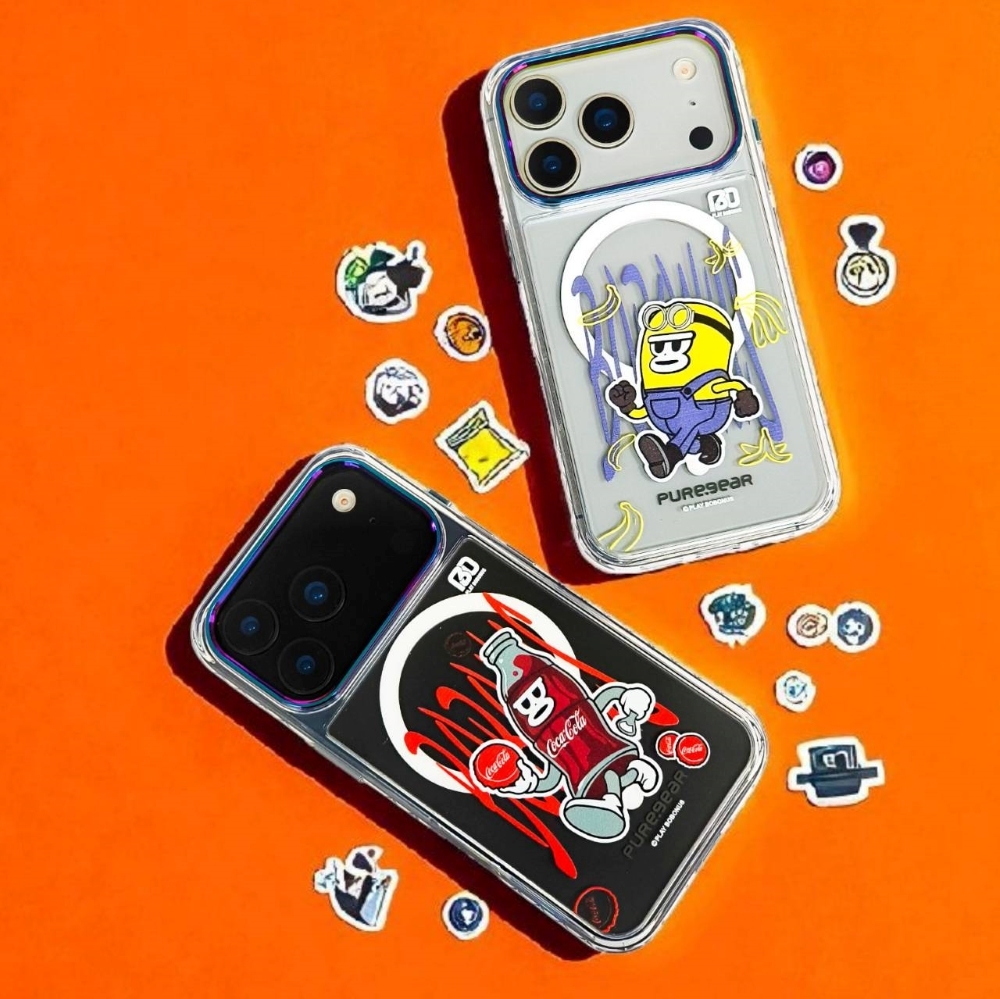 iPhone 冰鑽減壓防摔保護殼 / 大大兵(PLAY BOBONUS勃勃猴)