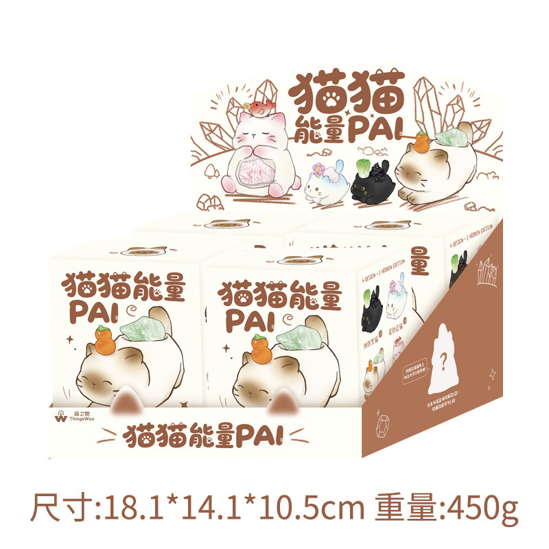 Cat Energy PAI Crystal Blind Box