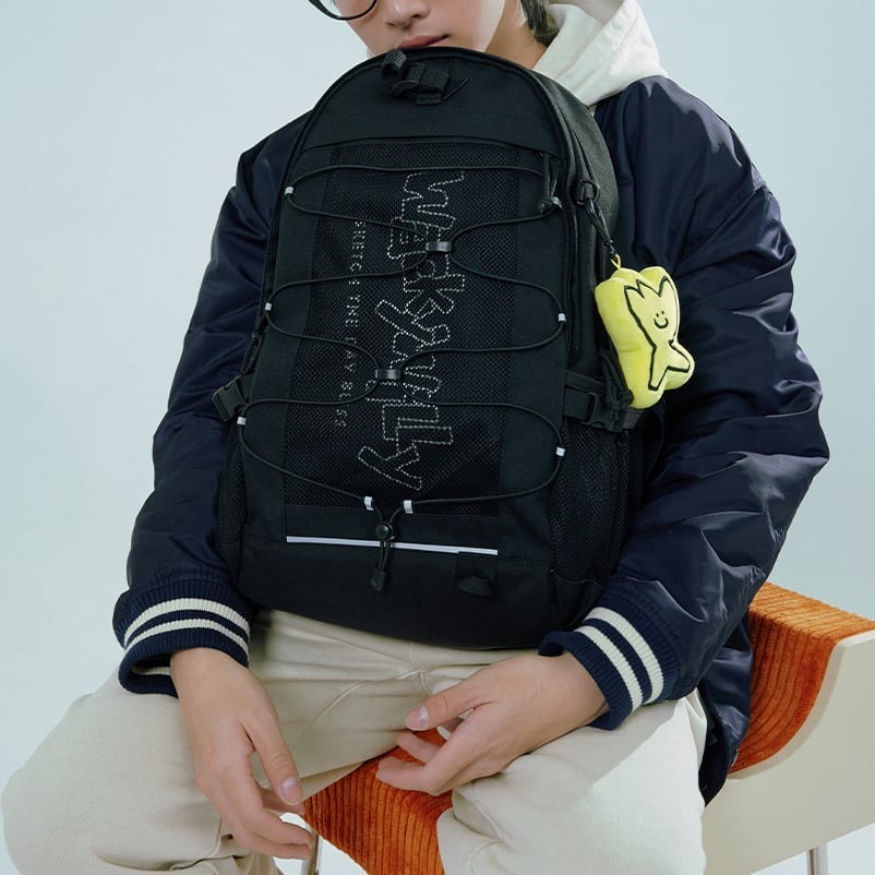 【直播】WACKY WILLY LL0919876 網狀細繩背包