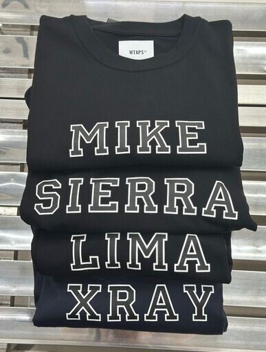 Wtaps  Academy SS Cotton Tee - Black