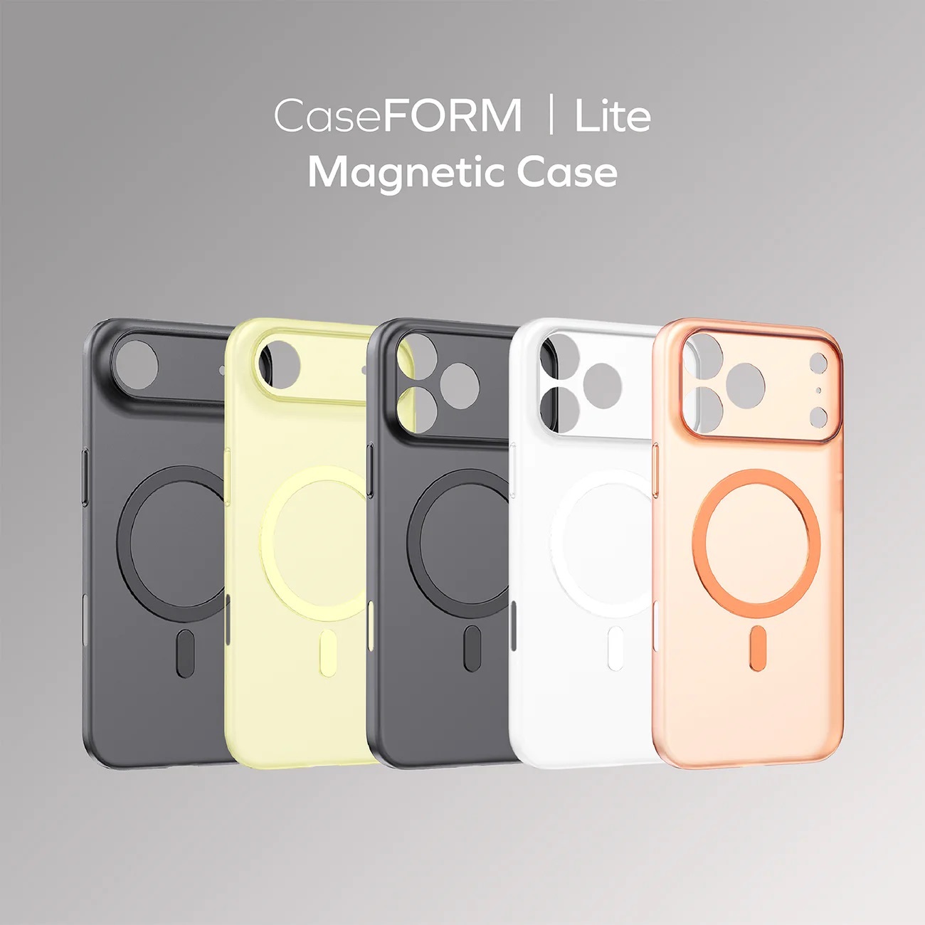 CaseForm Lite 磁吸保護殼  iPhone 17 / Air