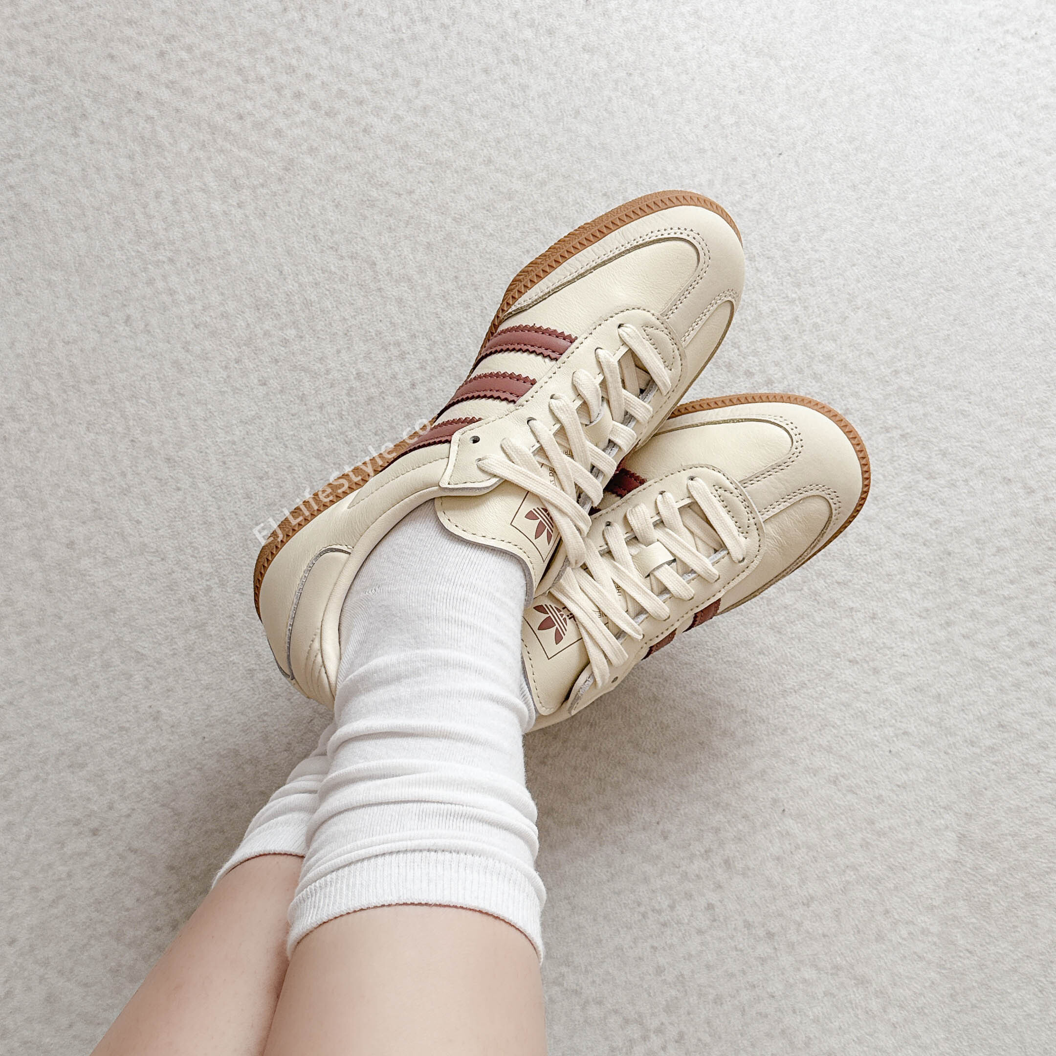 ADIDAS SAMBA OG 乾燥玫瑰 粉色 奶油 米色 焦糖底 女鞋 JS1361 / 調貨