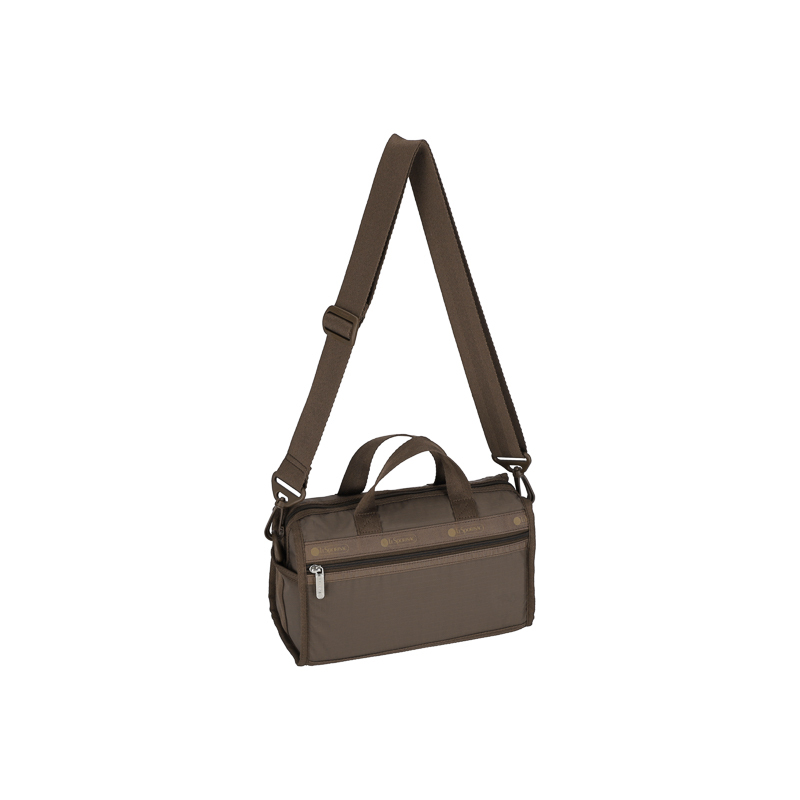 MINI DUFFEL 迷你筒狀肩背包 (DARK CHOCOLATE)