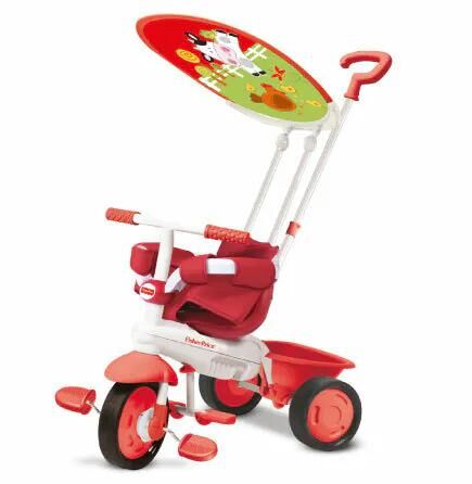 Fisher Price Classic 3 in 1 Trike  Cow Red
