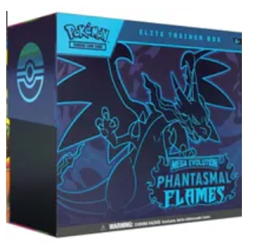 Pokemon PTCG ME02 Mega Evolution Phantasmal Flames ETB Packs Mega Charizard X 噴火龍 幻影烈焰 超級進化 寶可夢