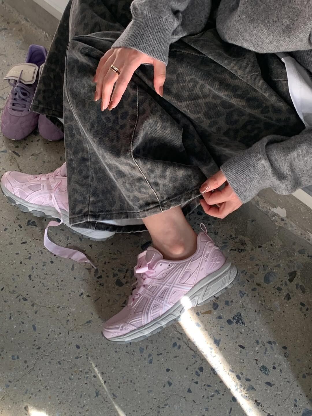 Asics Gel-Nunobiki 日本限定 草莓奶昔 粉色 緞帶 復古鞋 1203A753-700