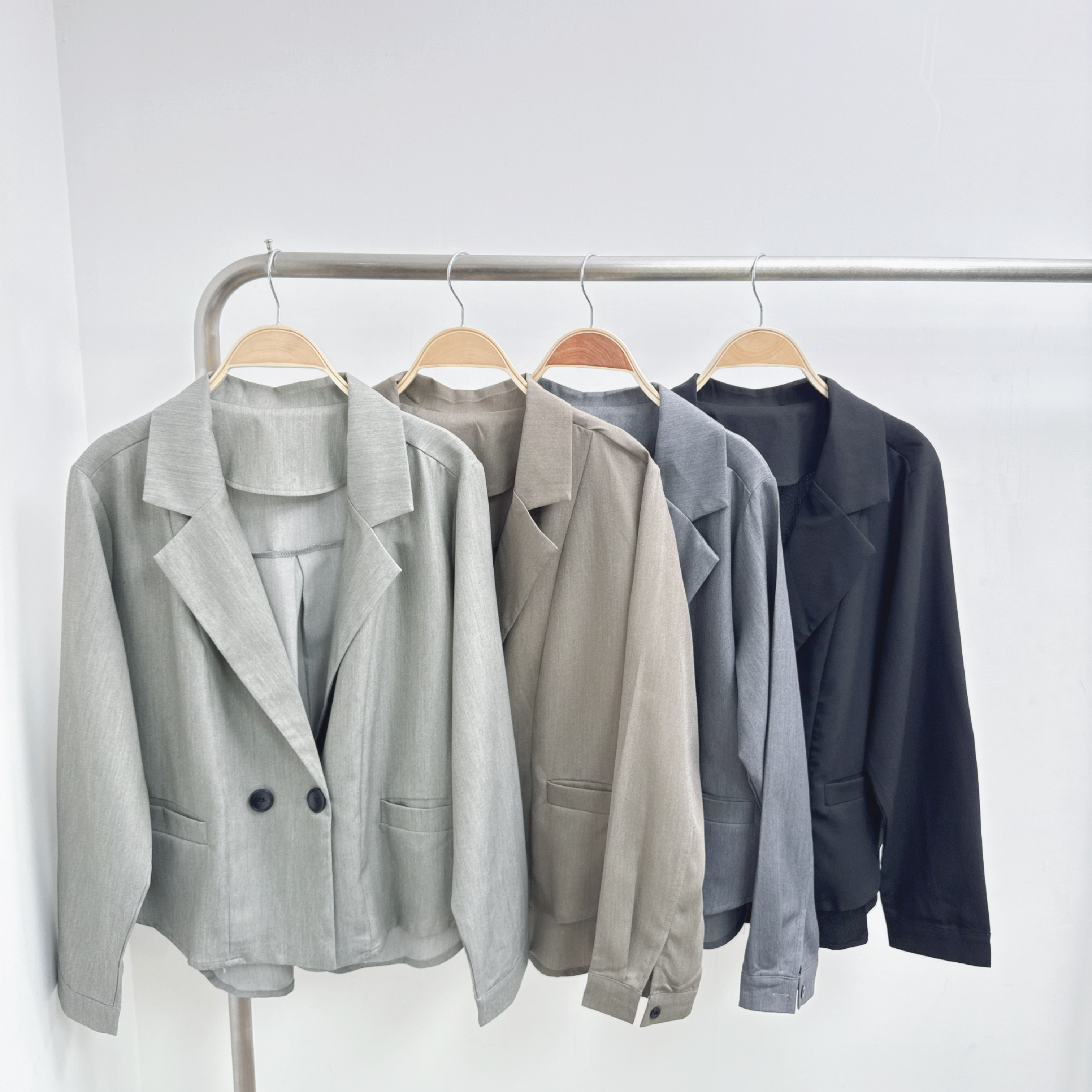 開鈕薄西裝外套 (K12-K19)