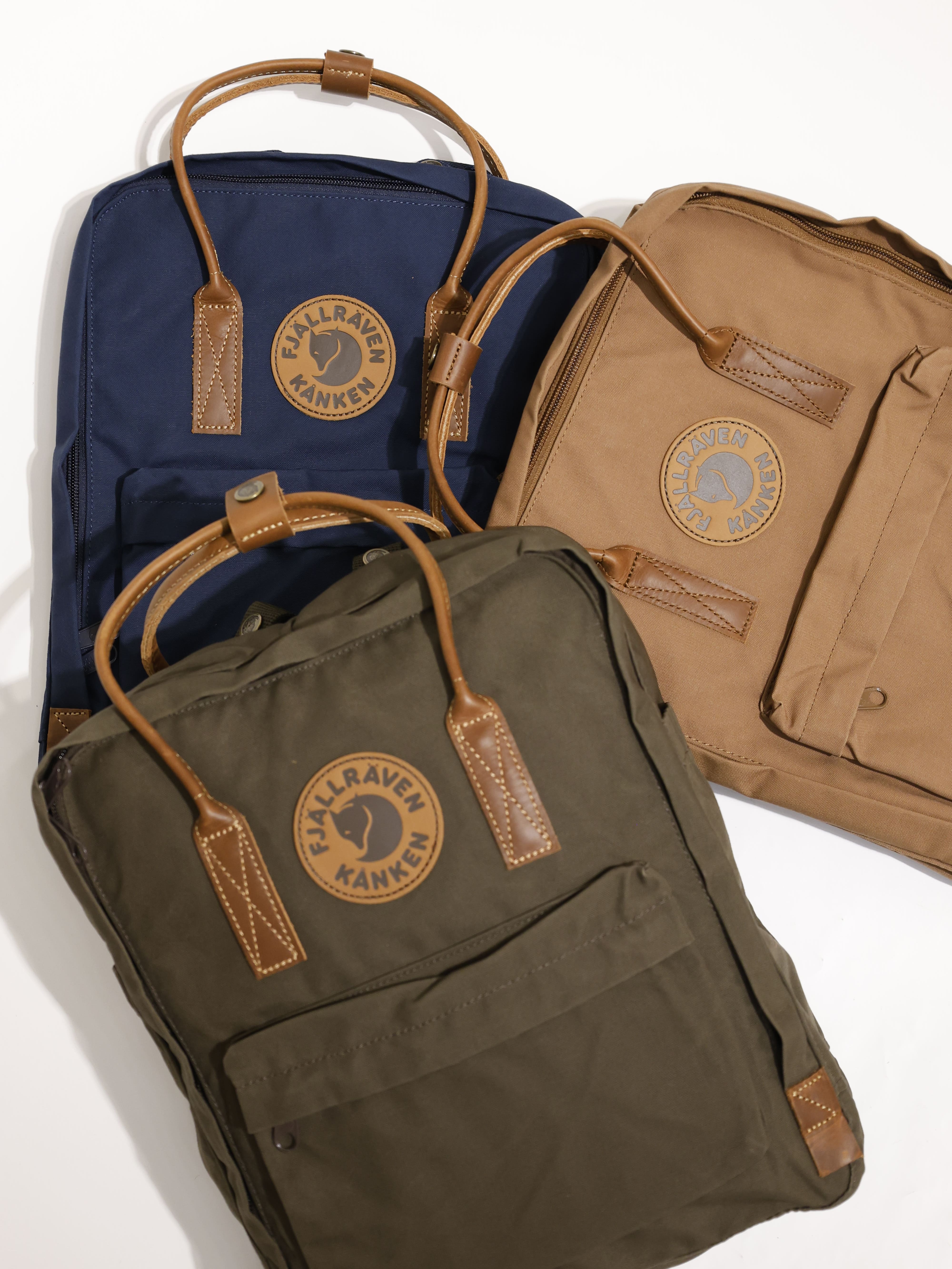 FJALLRAVEN 小狐狸 Kanken No.2 後背包 皮革 空肯包 FR23565