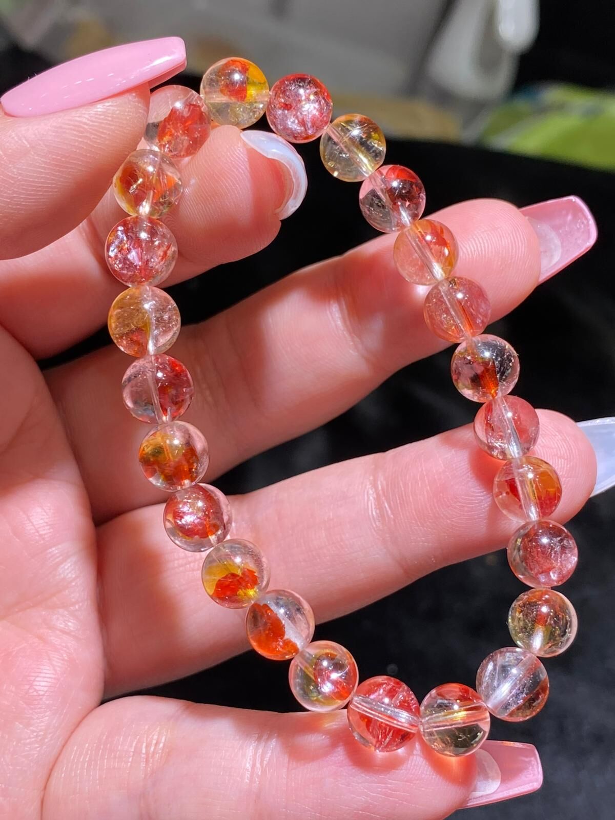 7.5-7.8mm高質金魚膠花