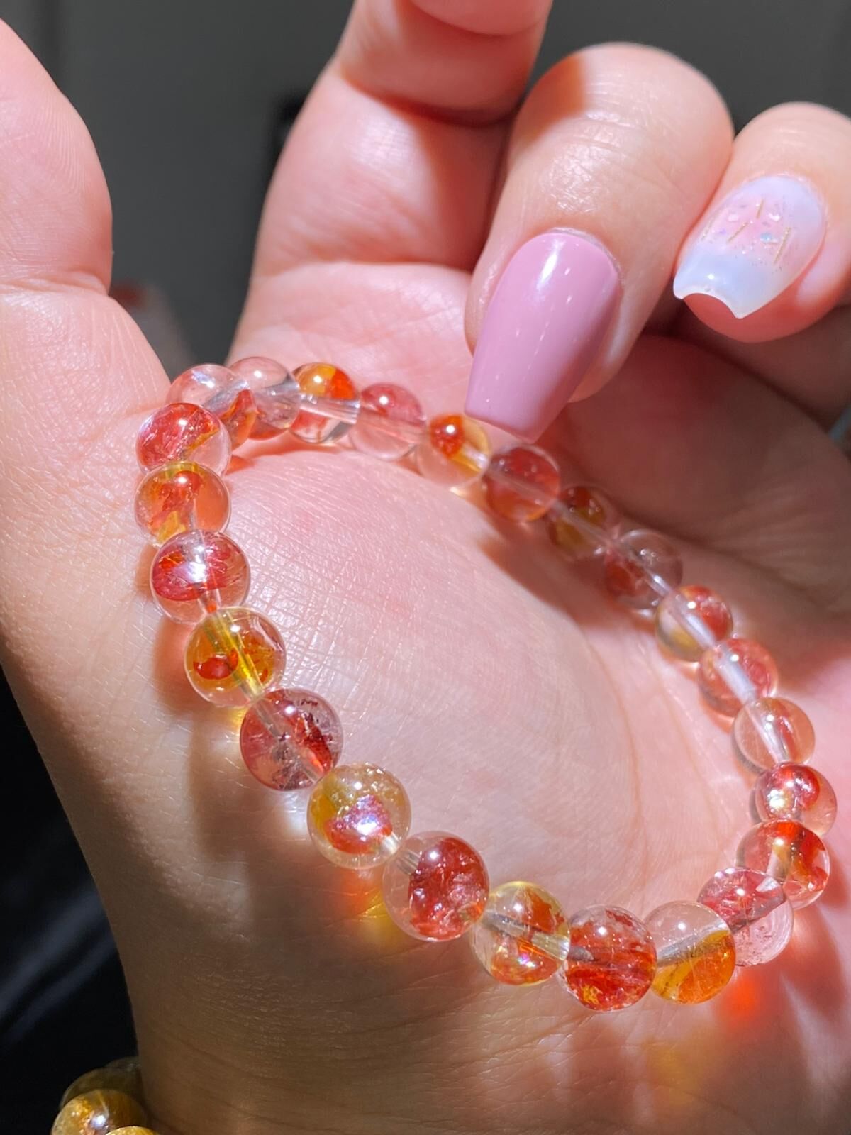 7.5-7.8mm高質金魚膠花