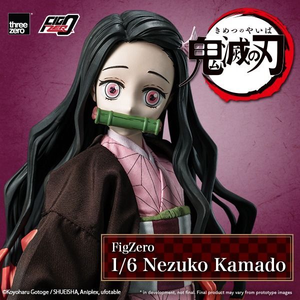 Threezero Demon Slayer Kimetsu no Yaiba FigZero 1/6 Nezuko Kamado 鬼滅之刃 禰豆子