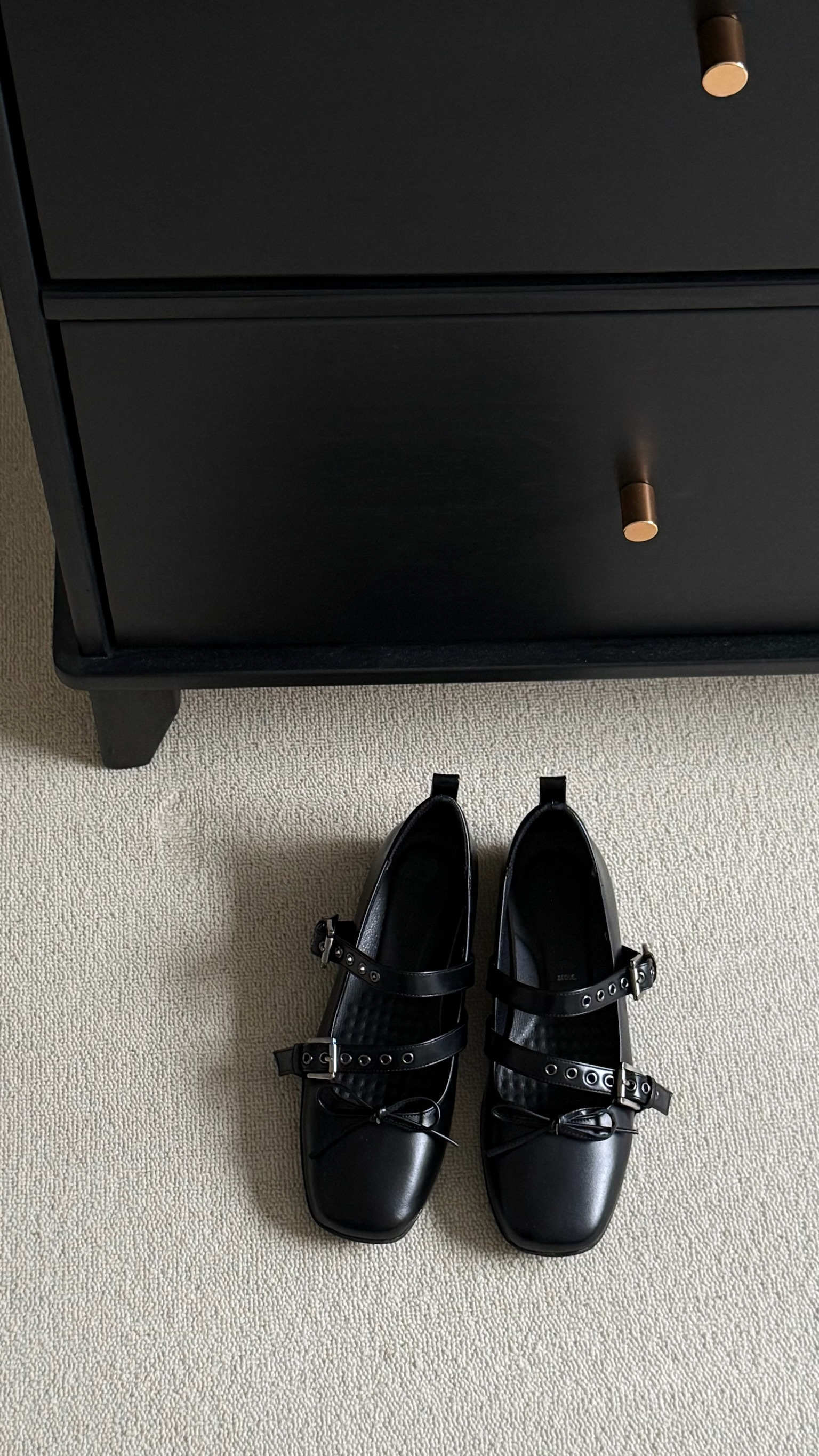 自帶氣墊！甜帥感瑪莉珍鞋(黑)