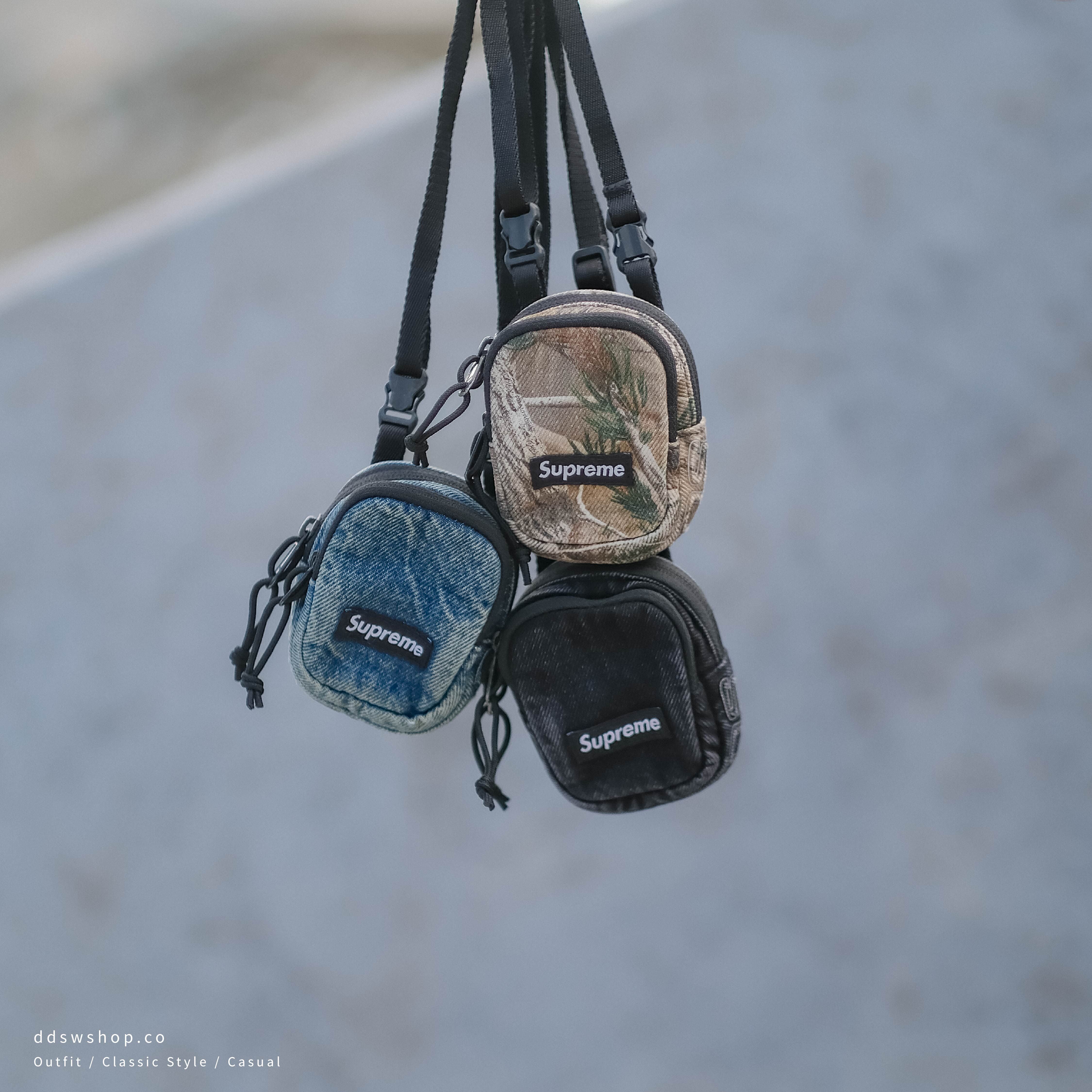 "代購+現貨" Supreme 25FW Denim Mini Utility Bag 小包