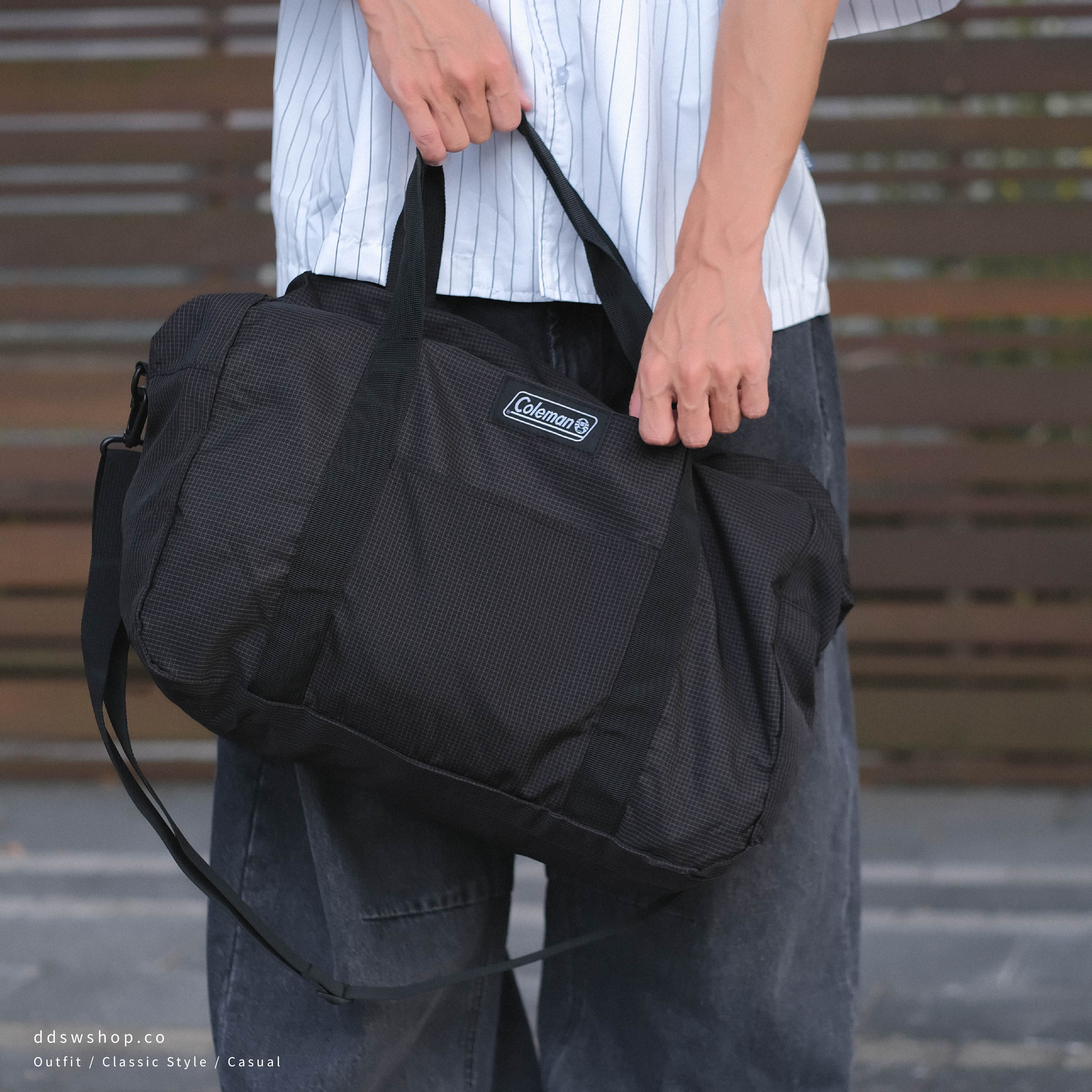 “現貨” 日本限定 Coleman × 雜誌限定大容量波士頓行李包