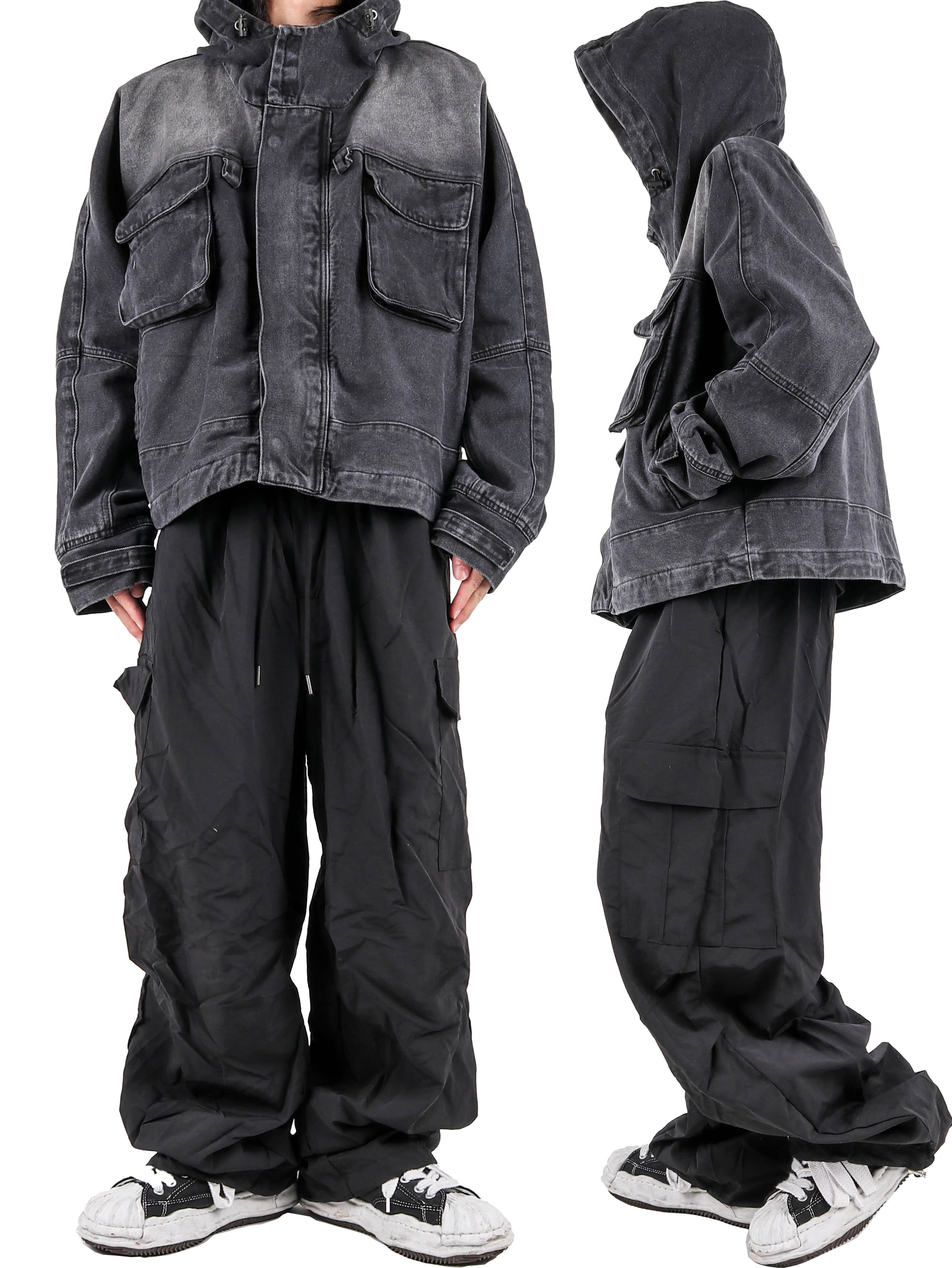 Vibe 連帽牛仔夾克