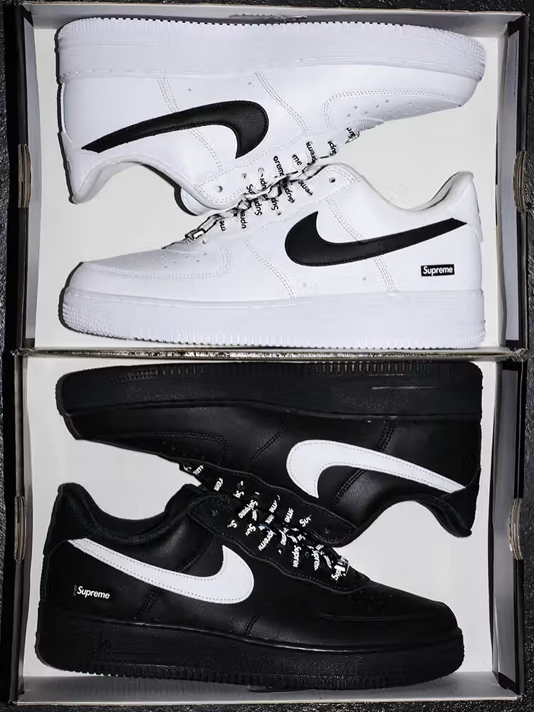 (預訂) SUPREME x Nike Air Force 1 Low 【兩色】