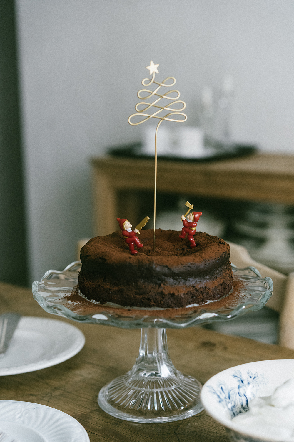 志成販売印度手工製黃銅插飾｜聖誕快樂／聖誕樹