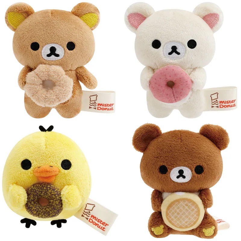 《日本直送現貨》鬆弛熊 x Mister Donut 手玉