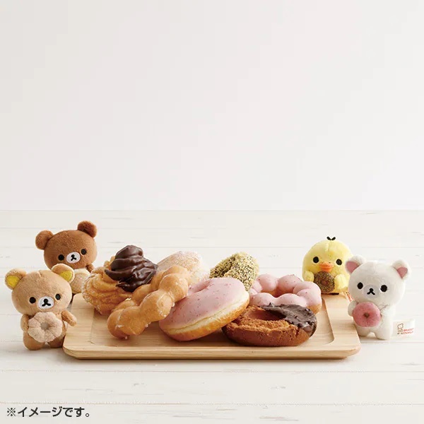 《日本直送現貨》鬆弛熊 x Mister Donut 手玉