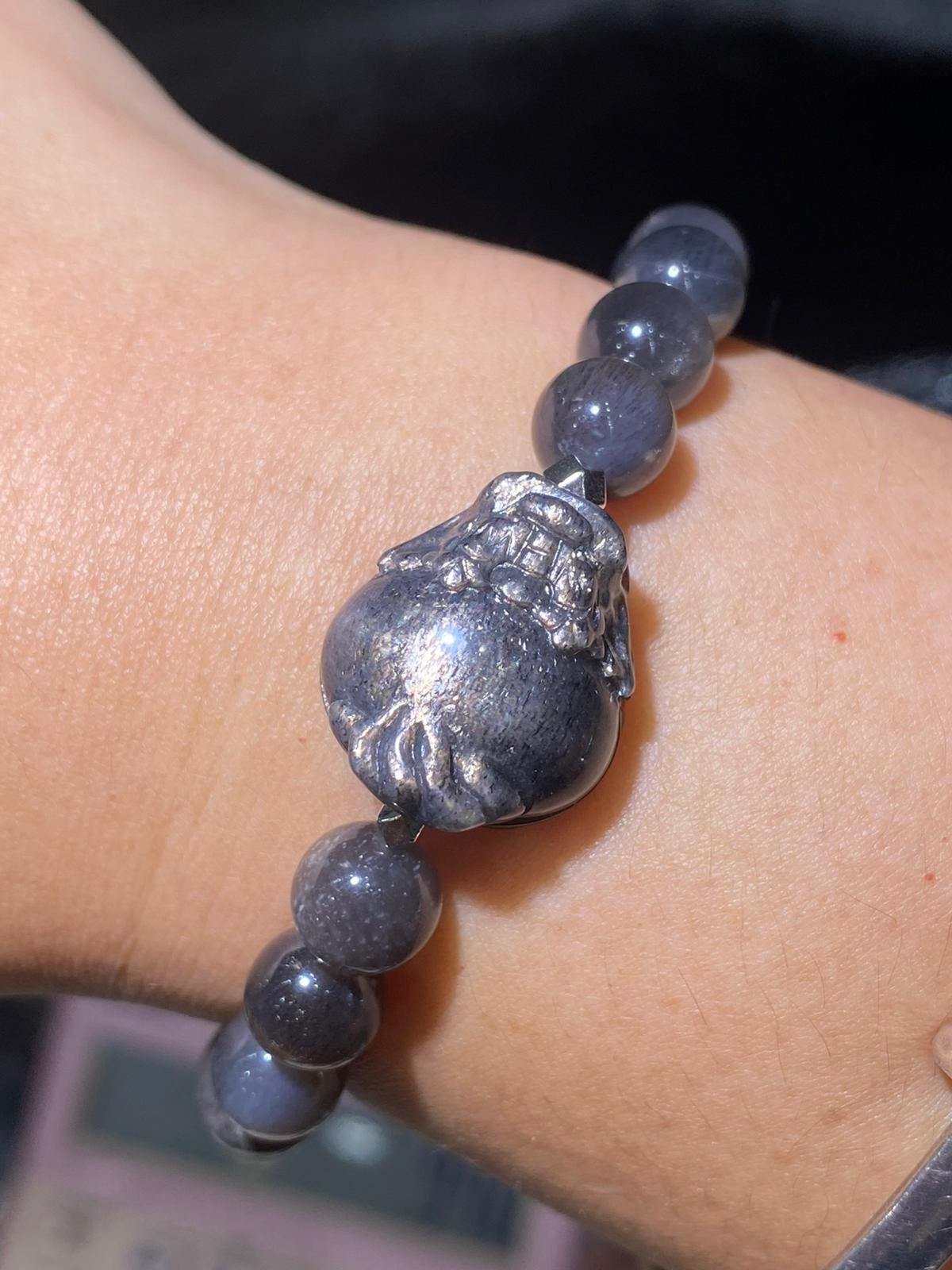 獨家黑太陽骨幹龍龜手串