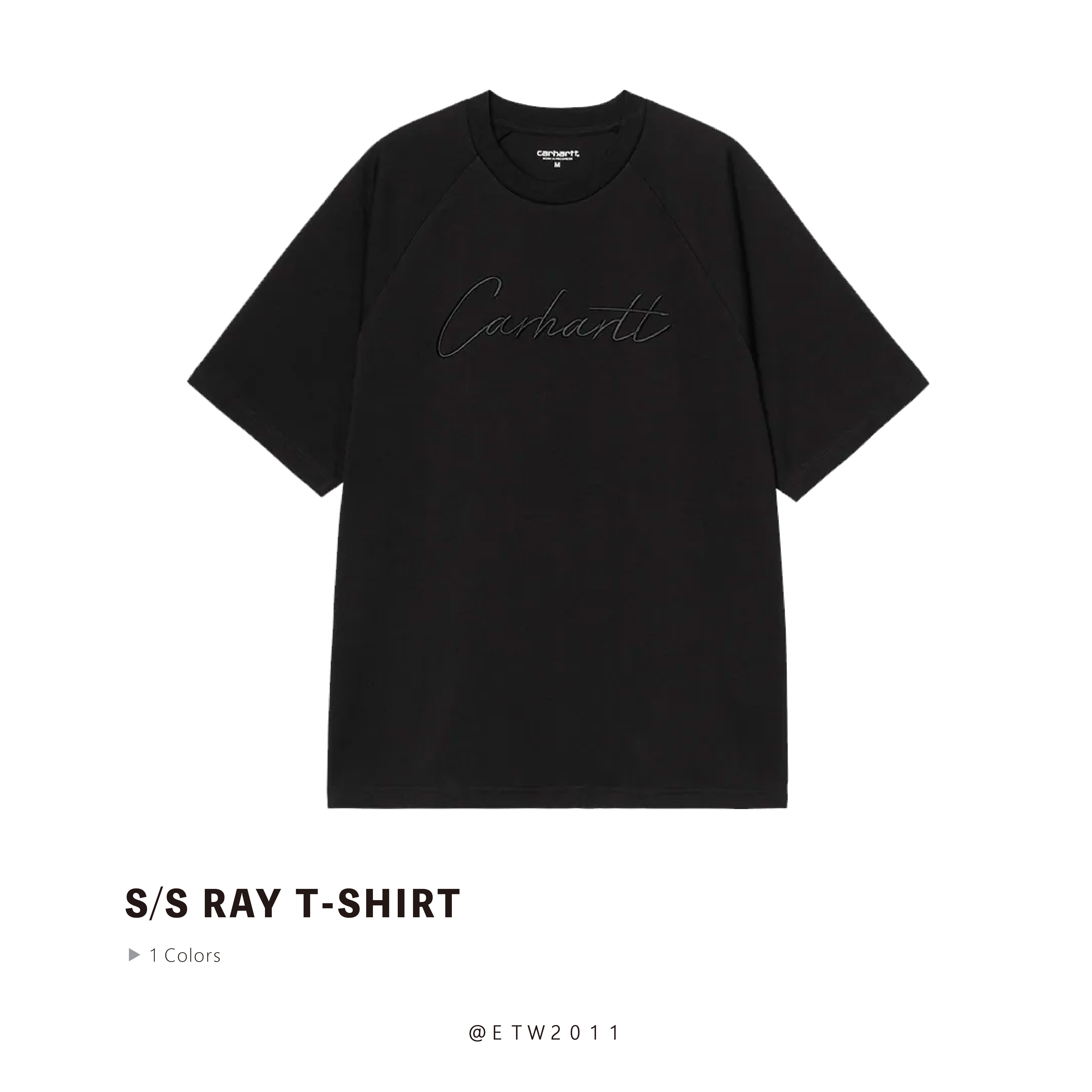 ☆ETW☆【EASY TO WEAR】CARHARTT WIP S/S Ray T-Shirt 卡哈 歐版 字體 短T 刺繡