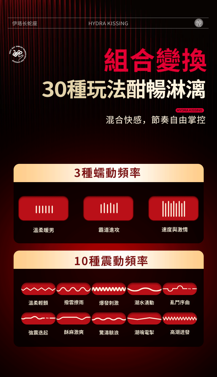 香港 EROCOME,EROCOME,EROCOME伊珞,伊珞,G點按摩棒,按摩棒,高潮按摩棒,自動抽插按摩棒,EROCOME HYDRA Kissing,長蛇座Kissing,長蛇座接吻