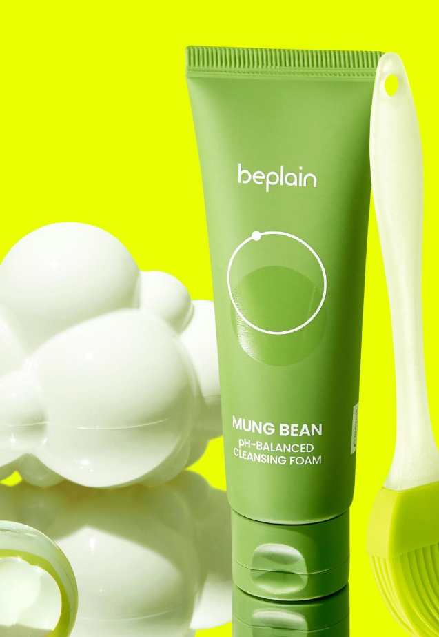 【直播】LL092243 beplain  綠豆弱酸洗面奶 80ml