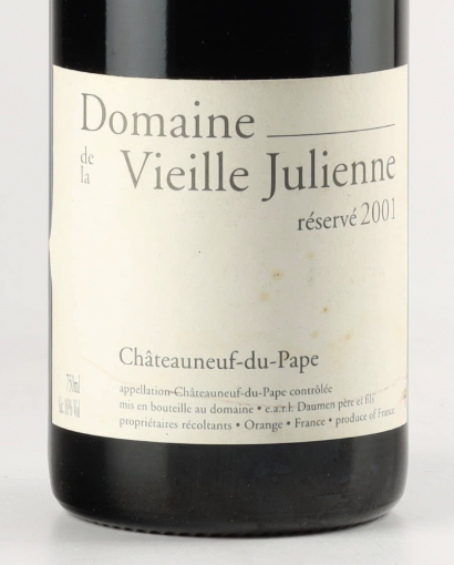 La Vieille Julienne Chateauneuf du Pape Reserve 2001 (RP96)