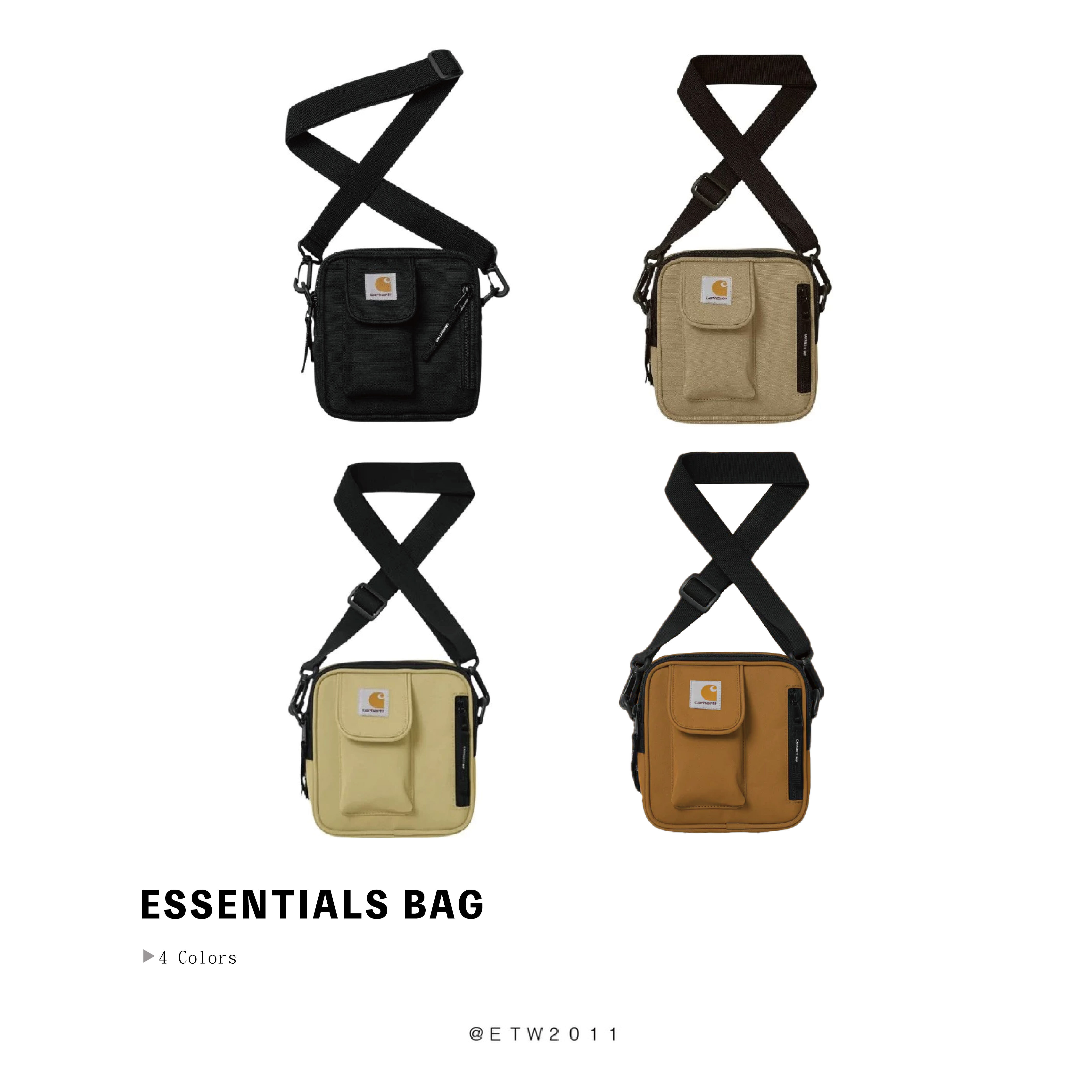 ☆ETW☆【EASY TO WEAR】CARHARTT WIP ESSENTIALS BAG 歐版 小肩包 側背包 小包 現貨