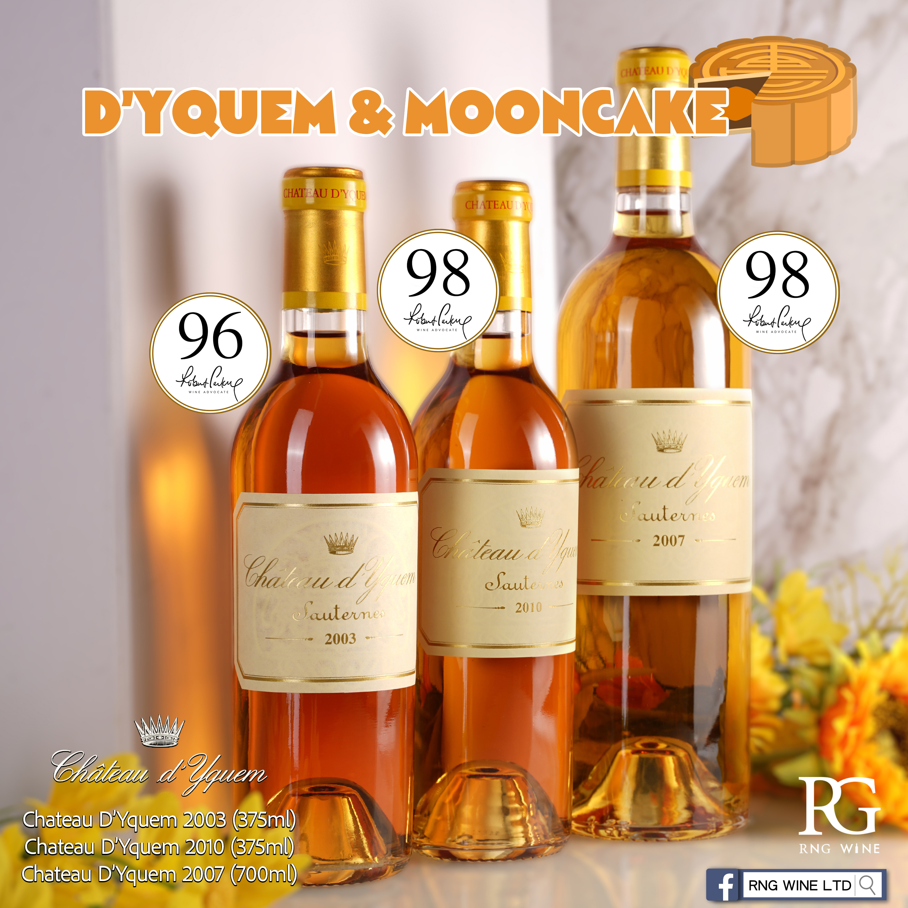 Chateau D'Yquem 2010 (RP98) (375ml)