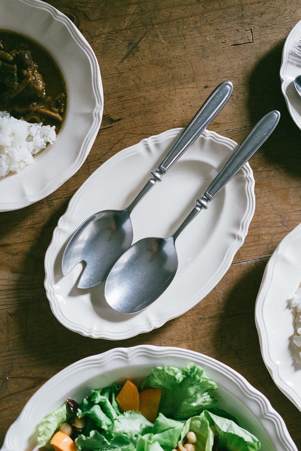 PICARD&WIELPÜTZ德國原裝進口 復古質感餐具｜沙拉拌匙組（一組販售)