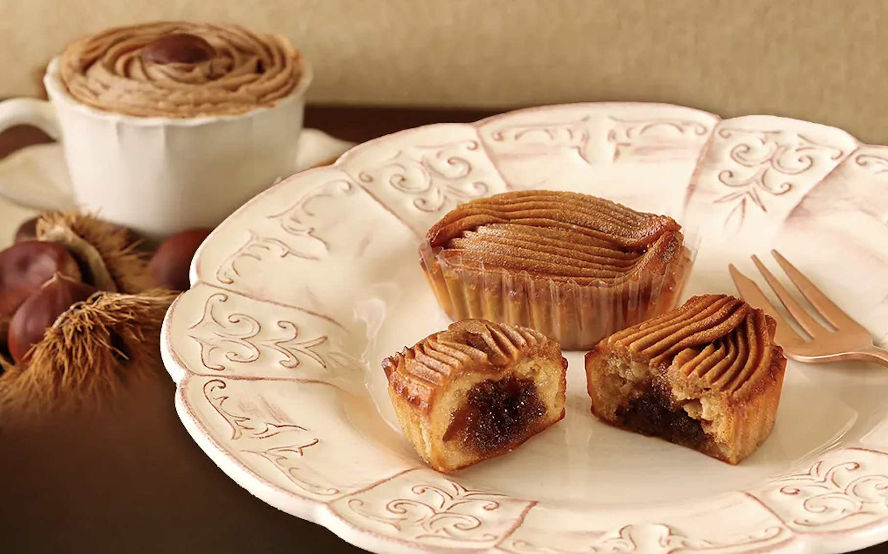 C3｜Baked Tiramisu Maron Latte