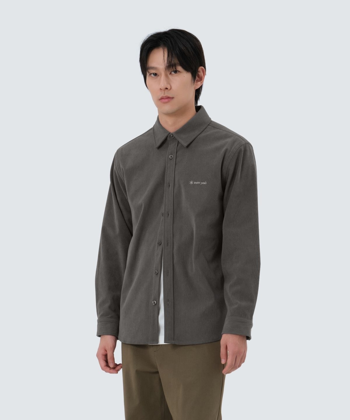 【代購】Snow Peak 雪諾必克 Corduroy Shirt 燈芯絨 長袖 襯衫 S25WMFSH70