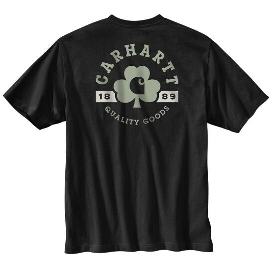 Carhartt Sleeve Pocket Shamrock Graphic T-Shirt 三葉草