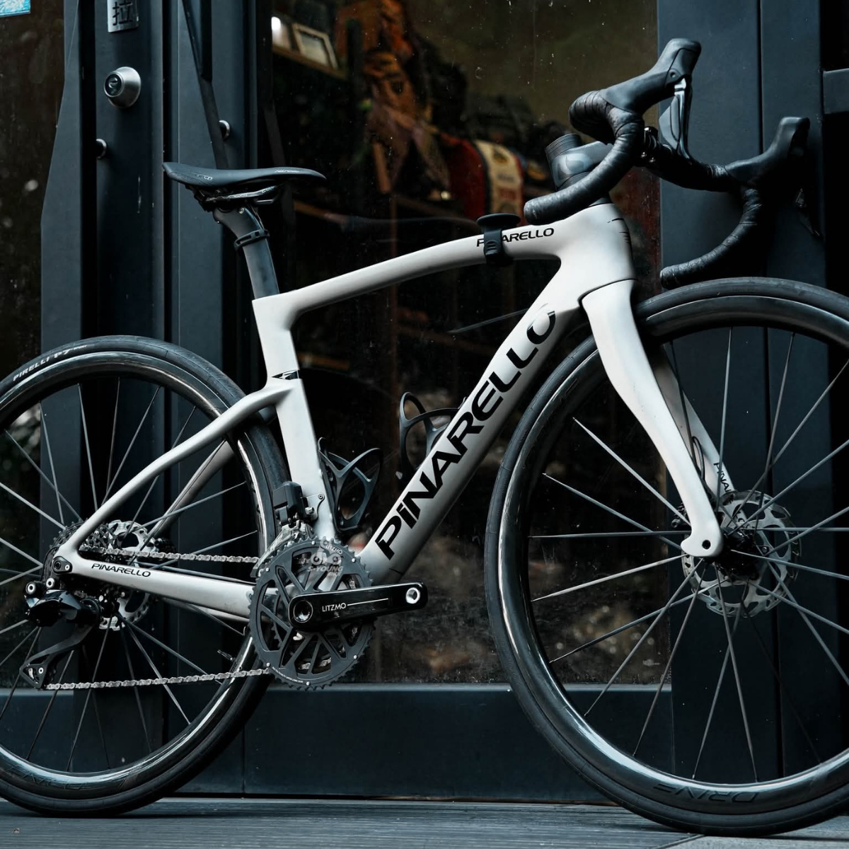 【Litzmo】UL-01 超輕量碳纖維大盤曲柄組（多款齒比、曲柄長 150-170mm）