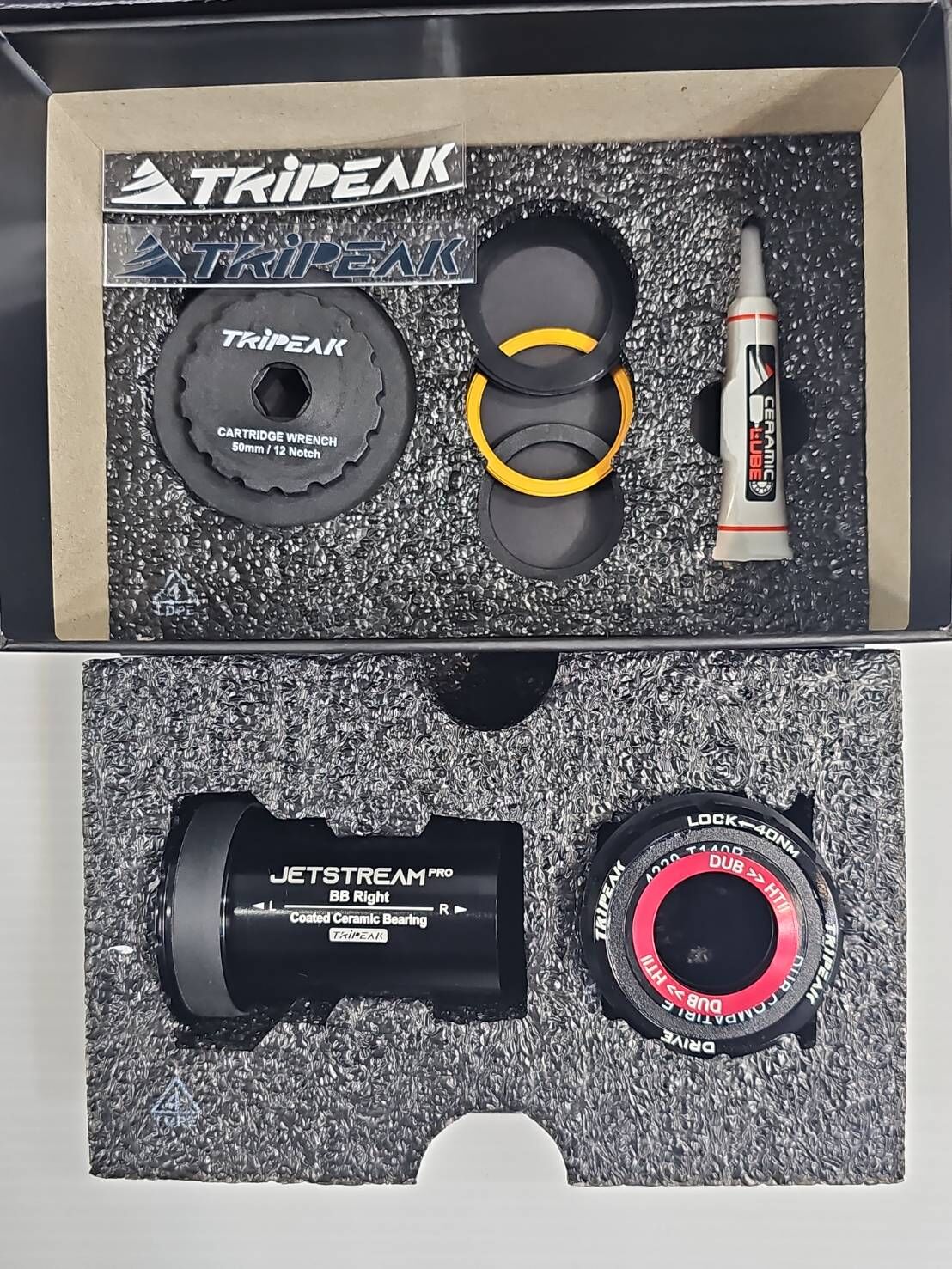 4年保 Tripeak BBright 三合一 對鎖式陶瓷BB G3鍍層陶瓷培林 適用 Cervelo 車架適用 BBright 3-IN-1 Ceramic Bearing