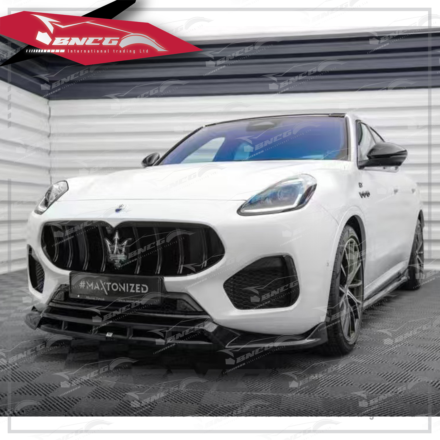 瑪莎拉蒂 Maserati Grecale 改裝 卡夢 碳纖維 外觀件 空力套件 前下巴 側裙 後下巴 尾翼